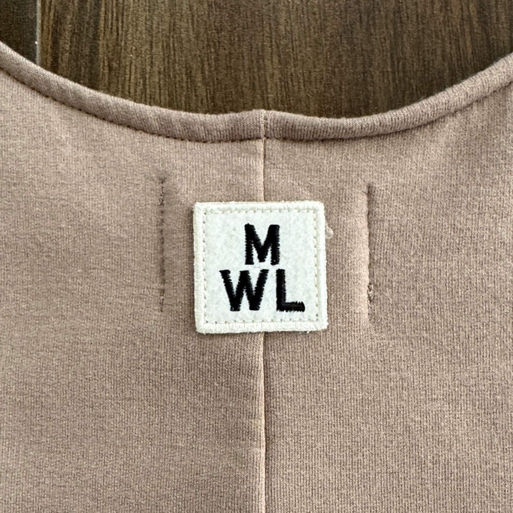 Madewell MWL Superbrushed Pull-On Jumpsuit in Telluride Stone, Medium - Picture 12 of 14